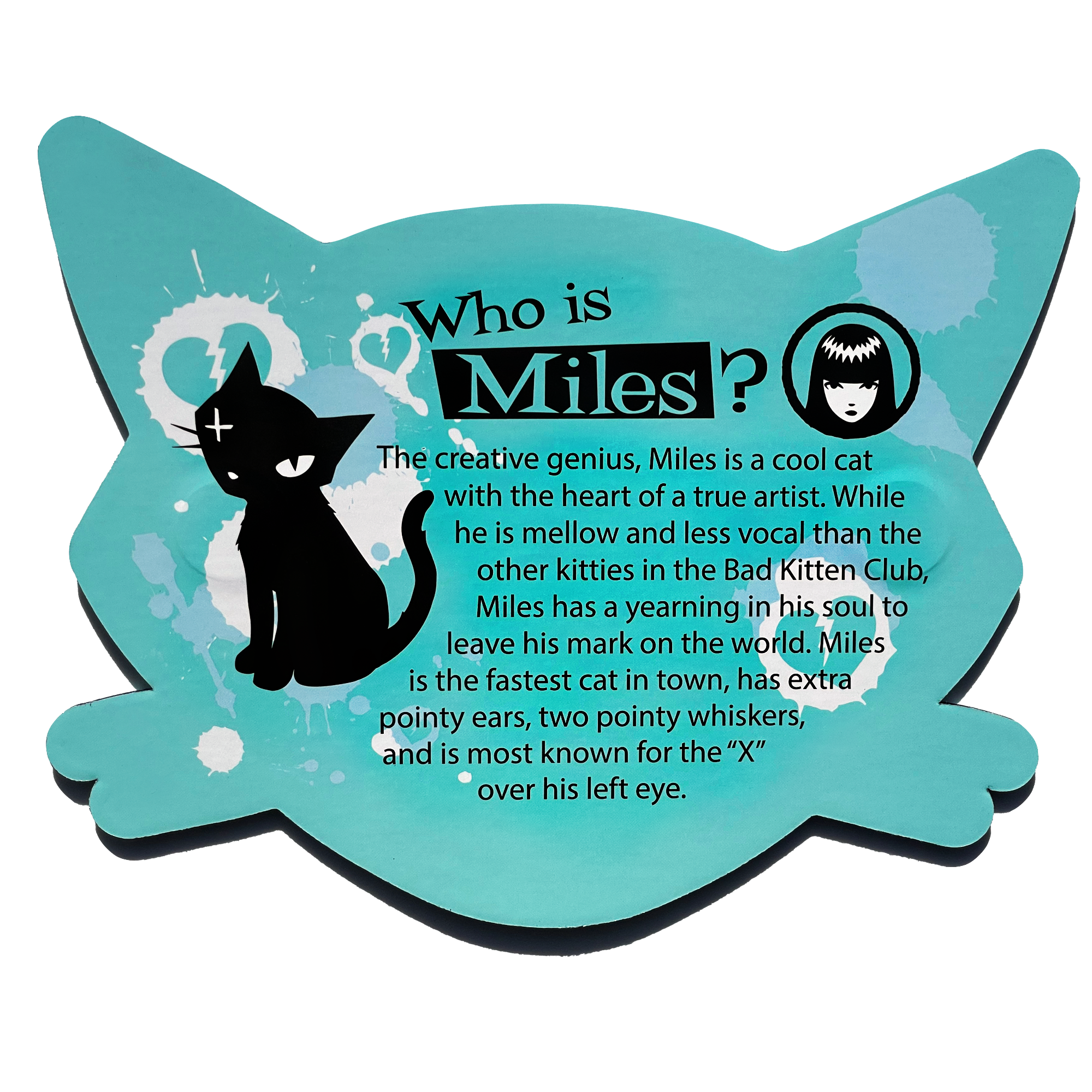 Palette chat Emily l'étrange Miles