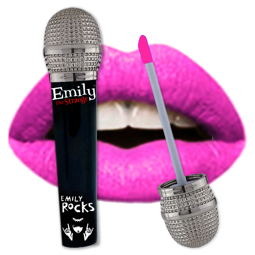 Emily the Strange Microphone Lipsticks (Punk Pink)